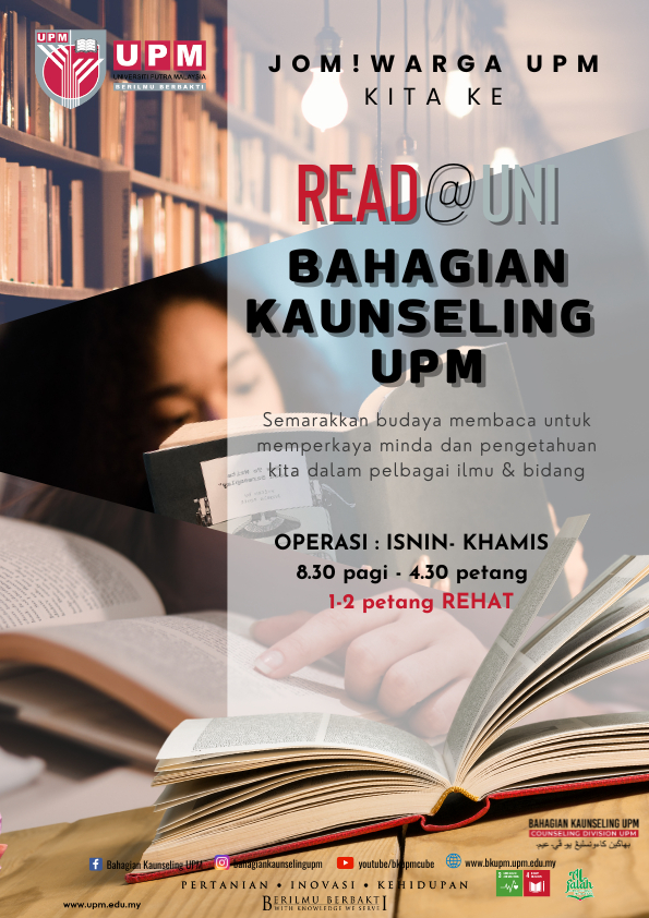 Hebahan Operasi READ@UNI Bahagian Kaunseling UPM