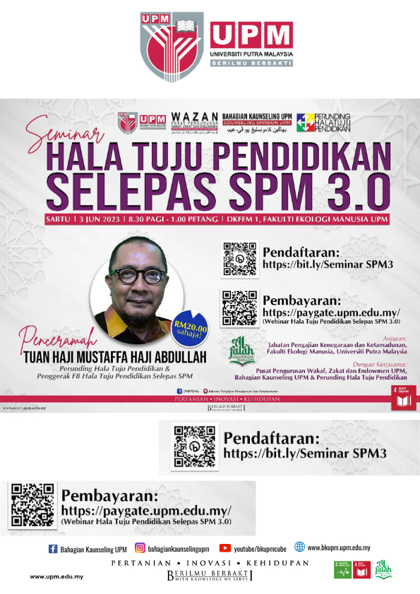 INVITATION TO THE EDUCATION DIRECTION SEMINAR AFTER SPM 3.0